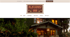 Desktop Screenshot of blackbirdinnnapa.com